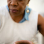 Magdalene Odundo in her studio in Farnham 2016
